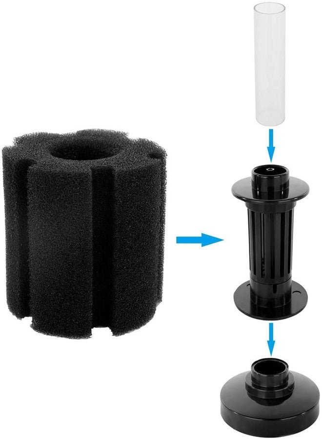 VAYINATO Xinyou Aquarium Bio Sponge Filter with Single Way Air Pump and 1 Meter Air Tube + Controller + Check Valve 5 in 1 Combo All in 1 Sponge Filter Combo (XY-380 (Large Sponge)) - Image 3